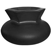 Flower Pot Balena - D100 x H.65cm - Black